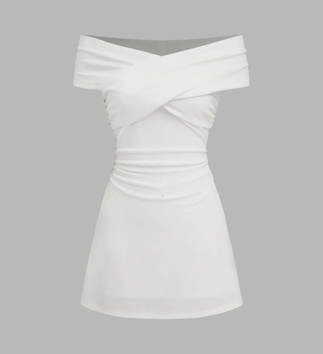 Cider damen minikleid weiß - cider,