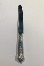 Georg Jensen Rosenborg Versilbertes Essmesser