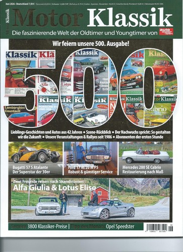 Motor klassik juni 2026 500 - 2026,