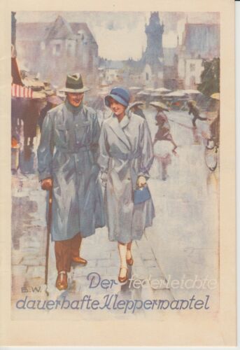 Klepper mantel katalog - katalog, 1931