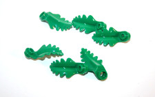 6x LEGO® Blatt/Farn/Pflanze/Laub aufrecht an 1x1 Rundplatte 2682 NEU Grün