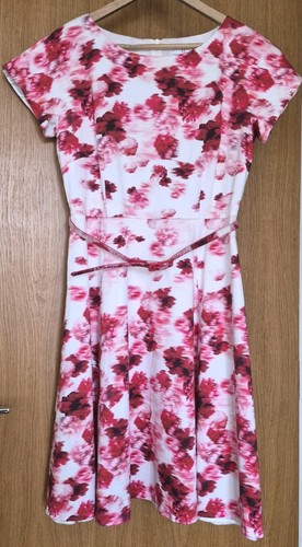Floral fit flare kleid - fit, uk