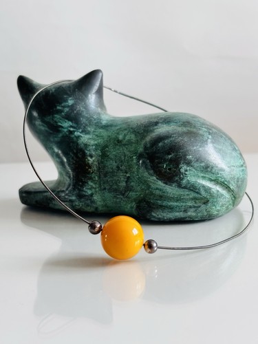 Vintage silber bernstein - vintage,