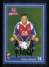 Markus Weinzierl Autogrammkarte SpVgg Unterhaching 2001-02 Original Signiert