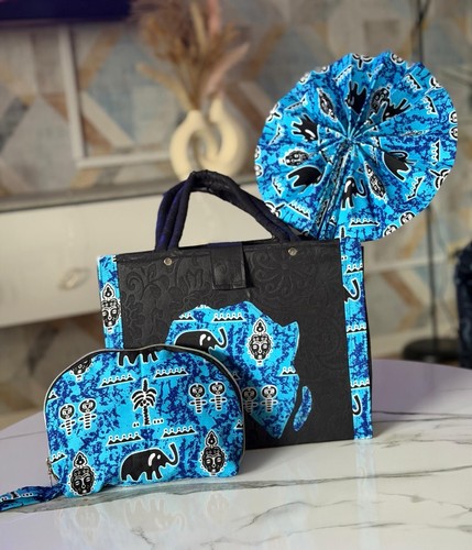 African ankara set - set, handmade