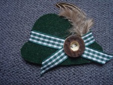 Anstecker / Pin, Motiv: Hut / Oktoberfest / Trachtenhut