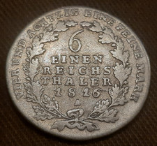 Preussen 1/6 Reichstaler 1816