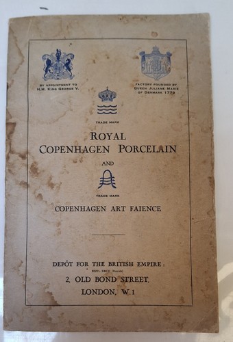 Antique royal copenhagen art - antique,