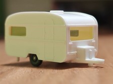 WIKING Wohnwagen Knaus weiß 1972 - 1989 1:87