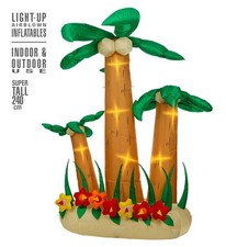Aufblasbare leuchtende Palmen