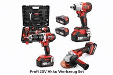Profi 20V Akku Werkzeug Set