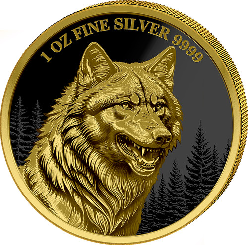 Unze silber heimische tiere - silber,