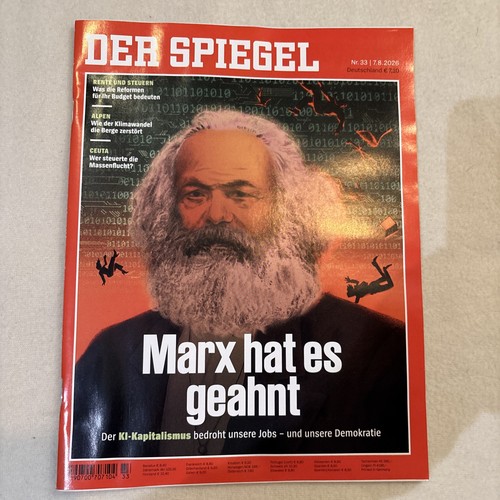 Der spiegel 2026 marx hat - spiegel, 33/2026