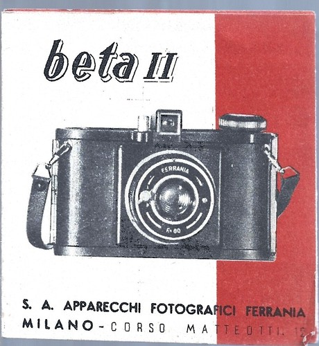 Ferrania beta - beta, ii
