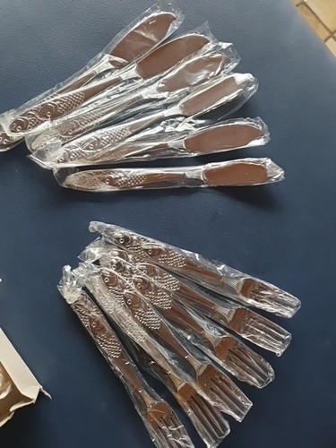 Teiliges fischbesteck - teiliges,