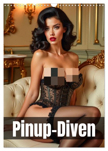 Pinup diven wandkalender - pinup-diven, (wandkalender