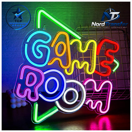 Neon schild led grün usb - led,