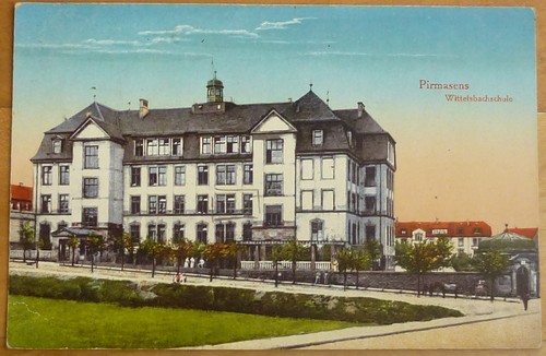 Pirmasens wittelsbachschule - ak,