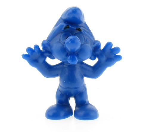 Bully böser schlumpf blau - böser,