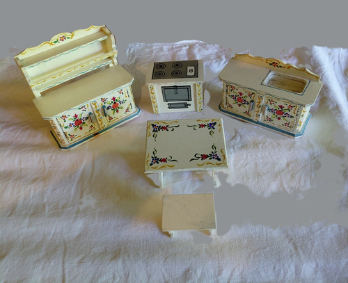 Vintage puppenhausmöbel - vintage, /