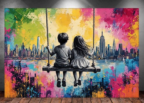 Leinwand bild xxl abstrakt - er,
