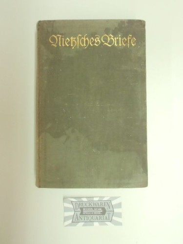 Nietsches briefe dehler - nietsches, briefe.