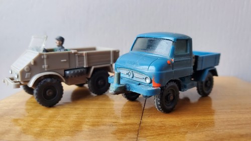 Wiking mercedes unimog - wiking, (x2)