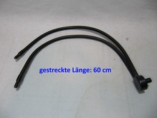 Streppel Doppel Schwanenhals Lichtleiter 2x60 cm Kaltlichtquelle Zeiss Mikroskop