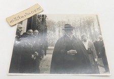 Top Privat Foto 1935 Haus Doorn Kaiser Wilhelm II mit Belgschaft selten