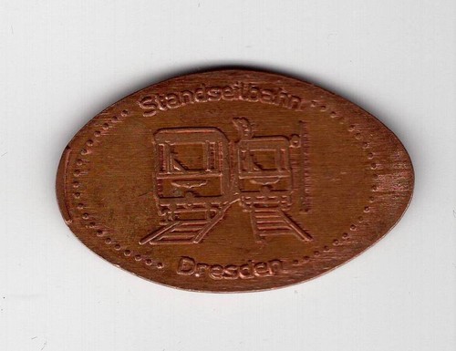 Elongated coin dresden - elongated,