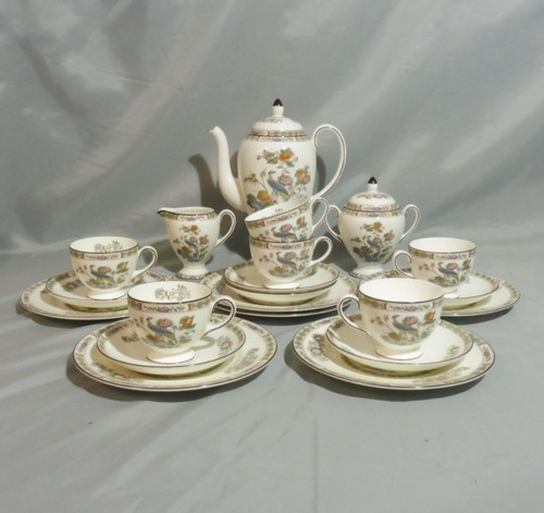 Kutani crane wedgwood - kutani,