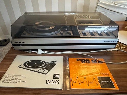Grundig plattenspieler studio - grundig,
