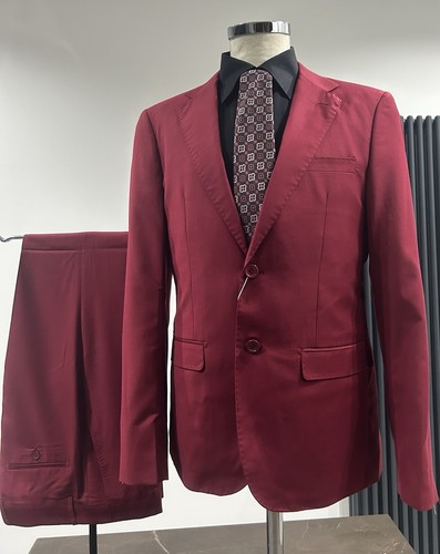 Herrenanzug slim fit bordeaux - slim,