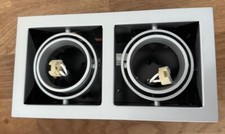 nobile KARDAN E-2 1-fach Modul 1x2 12V Einbaustrahler Titan Matt max. 2x50W Leuc