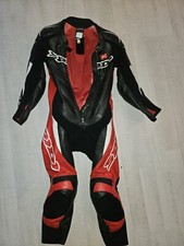 Moto Racing Lederkombi Spidi SUPERSPORT WIND Pro Rot/Schwarz Gr.46