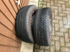 2xkomplette Winterreifen+Felgen 195/60R15 88T für Toyota Corolla,Allex,Mazda