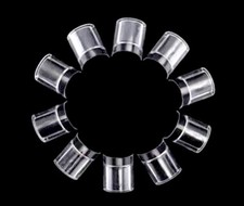 10 Aquarium Tips. Nagelspitzen der besonderen Art, Clear. 