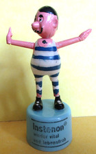 Alte Werbefigur / Drückfigur