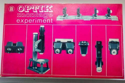 Optik montage experiment - optik,