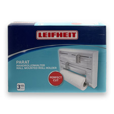 Leifheit Wandrollenhalter Parat Küchenrollenhalter Küchentuchhalter Schnittkante