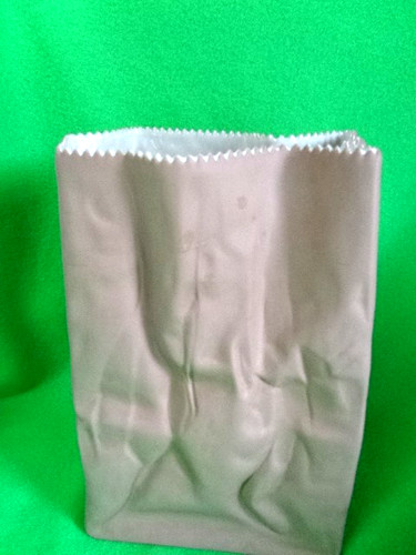 Tütenvase braun matt - tütenvase, cm