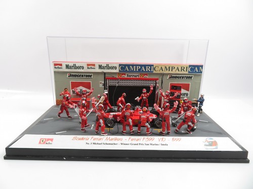 Diorama formel 1 ferrari - 1:43,