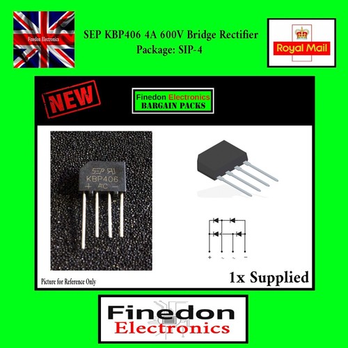 Sep kbp406 600v - kbp406, 4a