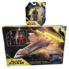 Black Adam Hawk Cruiser Patrol mit 2 Figuren plus Dr Fate Figurenset DC Comics