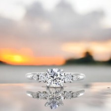 Hochzeit 18k Weißgold