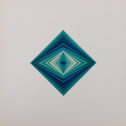 Victor vasarely rhombus - vasarely,