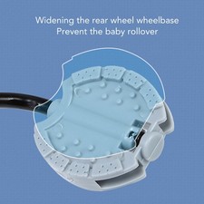Kleinkind Dreirad Vermeiden Rolling Verhindern Slip Silent Wheel Adjust Chair