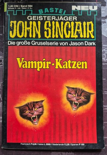 John sinclair auflage - john,