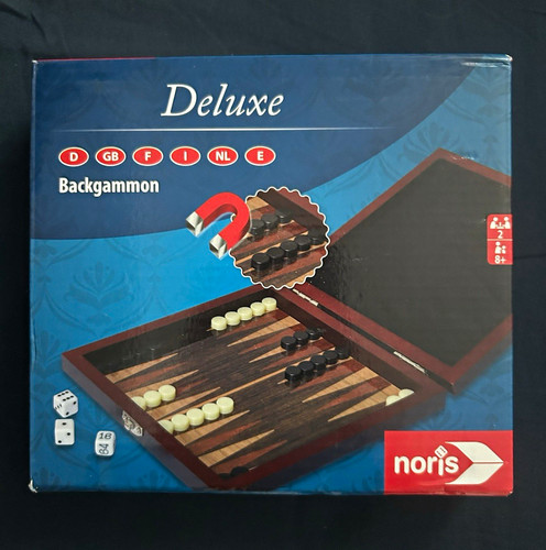Noris deluxe backgammon - noris,