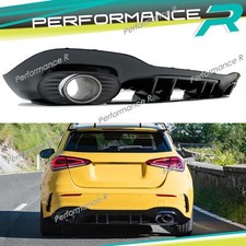 Diffusor + Auspuffblende f￼r Mercedes Benz W177 Hatchback AMG Line A35 ab 2018